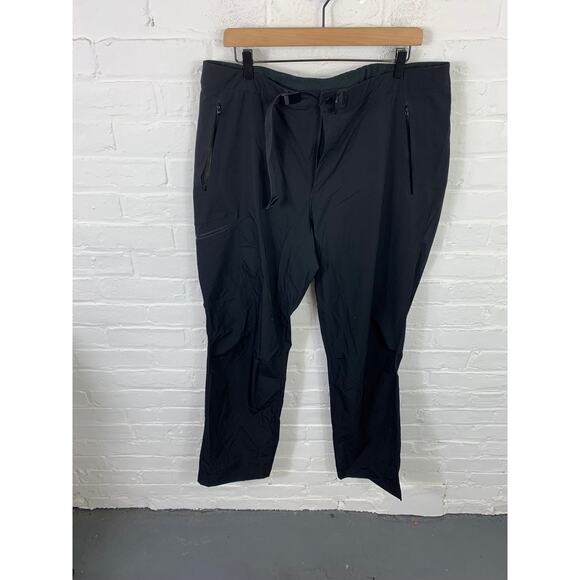 Arc'teryx Men's Straight Leg Gamma Dry Belted Ankle Pant Nylon Black Size XL - Picture 1 of 5